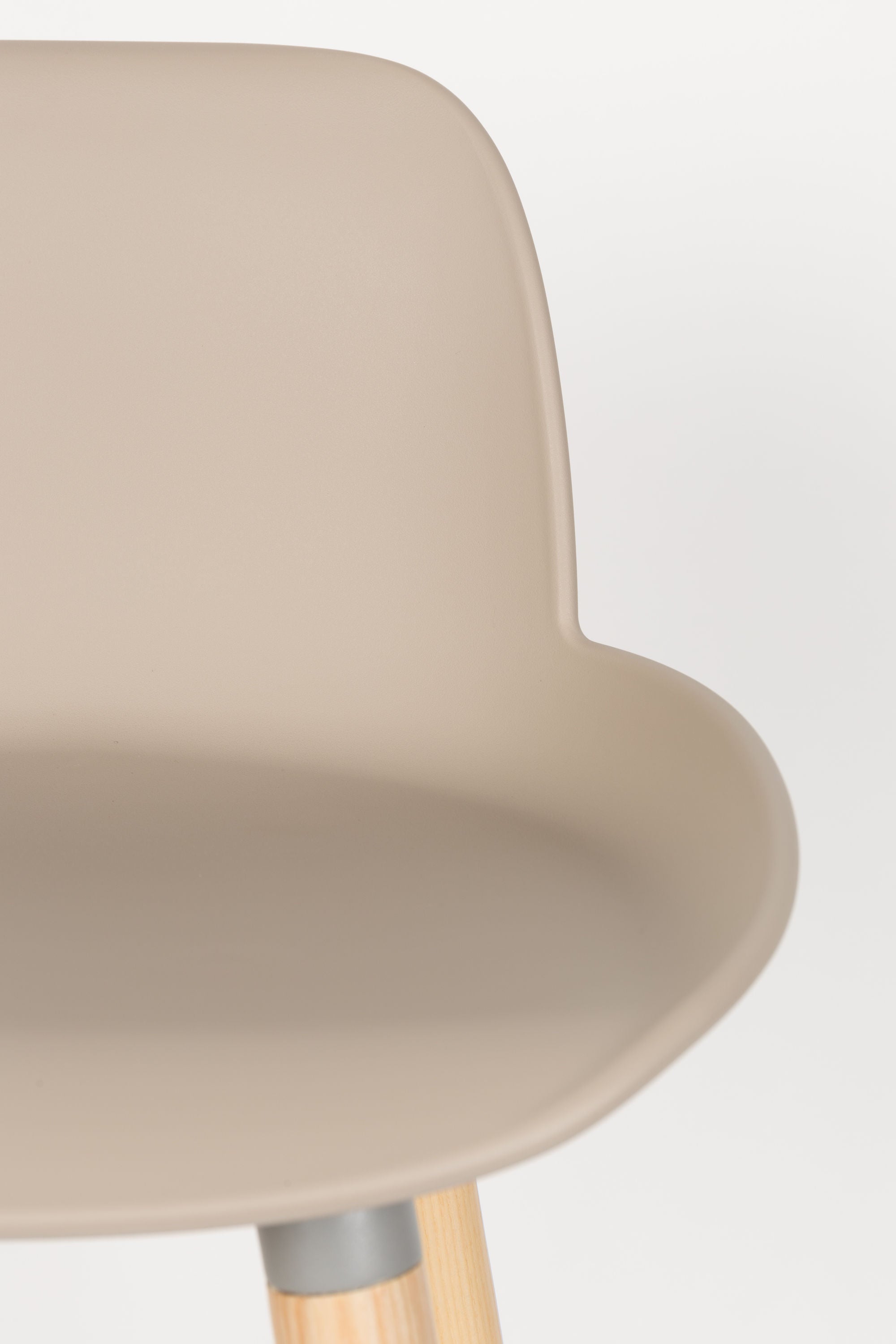 Zuiver Set of 2 Albert Kuip Taupe Bar Stool